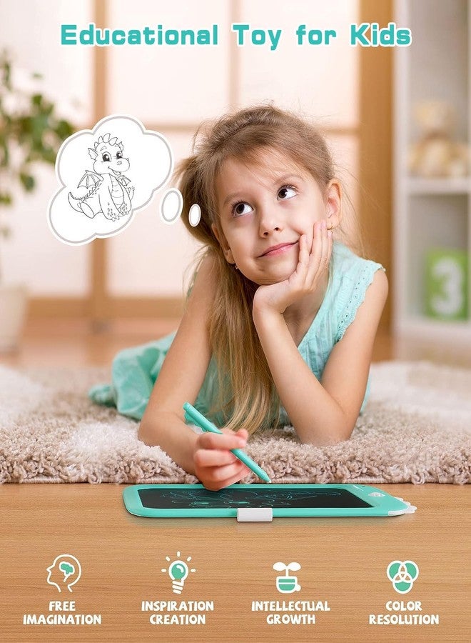 Proffisy LCD Writing Tablet Dinosaur Toy for Kids,10 inch Writing Pad with Lock Function, Erasable, Drawing, Playing, Spelling, Educational Learning Toy Gifts for 3 4 5 6 Years Old Boys Girls (Blue) - Image 3